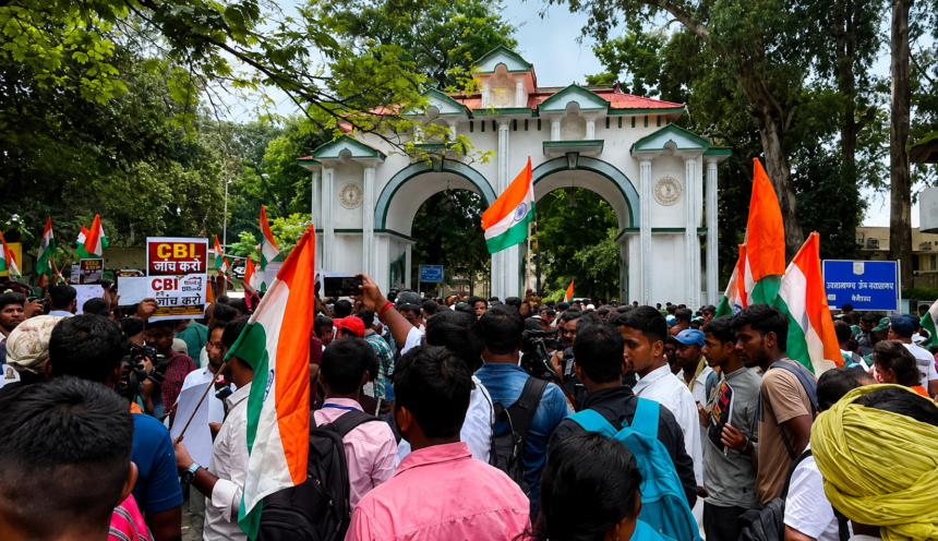 ranchi protest
